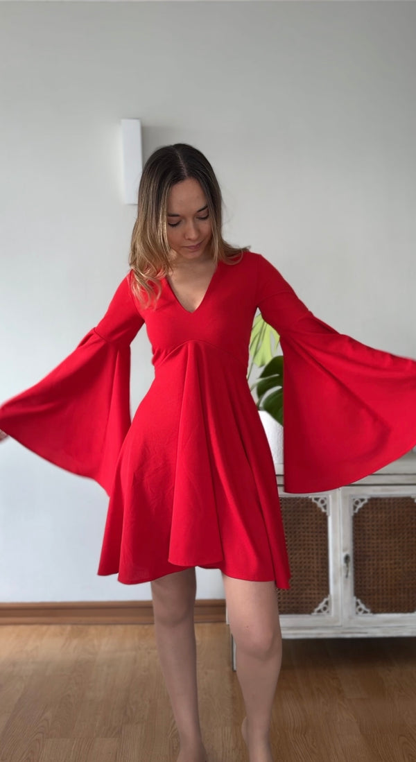 Vestido ADOLFA rojo