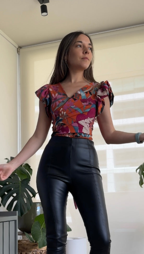 Polera multiforma - Manga aglobada