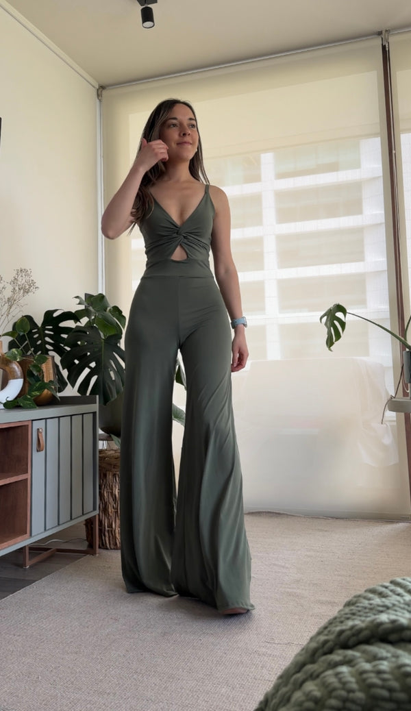 Enterito nudo verde oliva