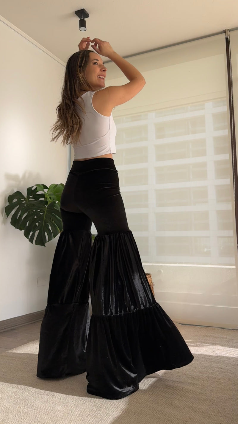 Pants Sewell Terciopelo Negro