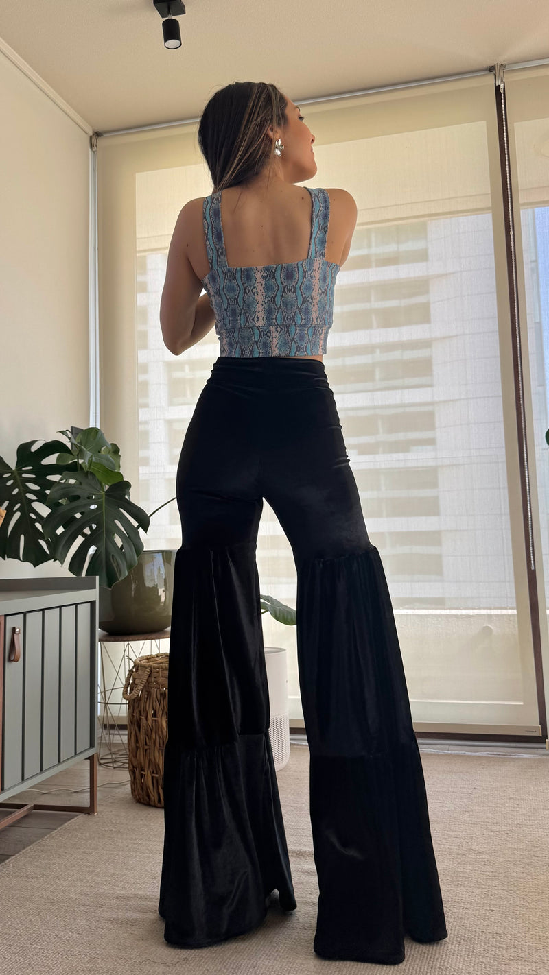 Top VERONA Aqua snake