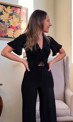Polera SAONA negra