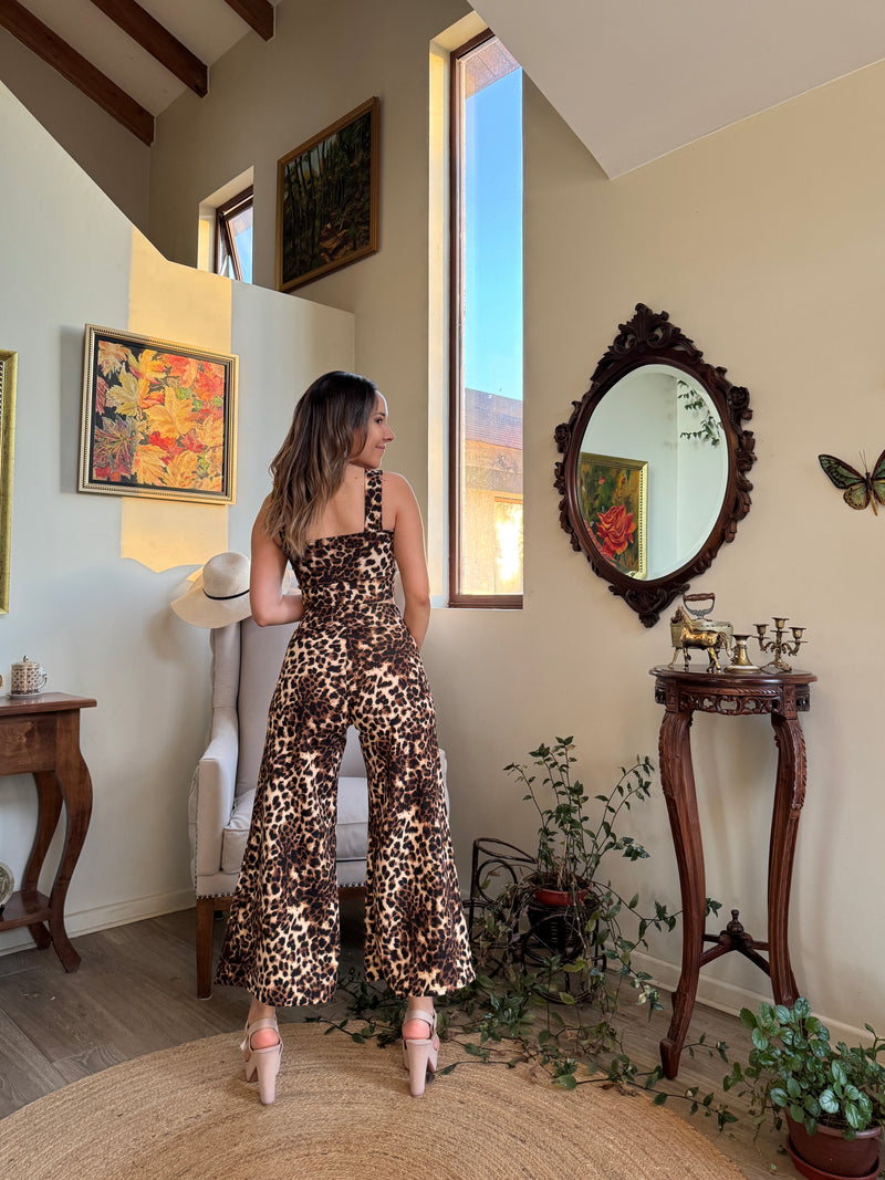 Conjunto Verona + Culotte leopardo